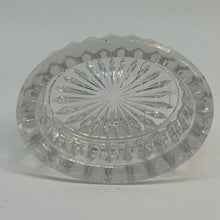 Load image into Gallery viewer, Vintage Pressed Glass Oval Star SALT CELLAR 3.5"
