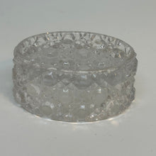 Load image into Gallery viewer, Vintage Moulded Glass Oval Bobble SALT CELLAR