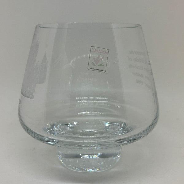 Vintage Caithness Queen Mother 90th Birthday Crystal Bowl Glemis Castle Boxed