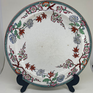 Antique WEDGWOOD Crescent Pattern Hand Painted PLATE 10" 1904