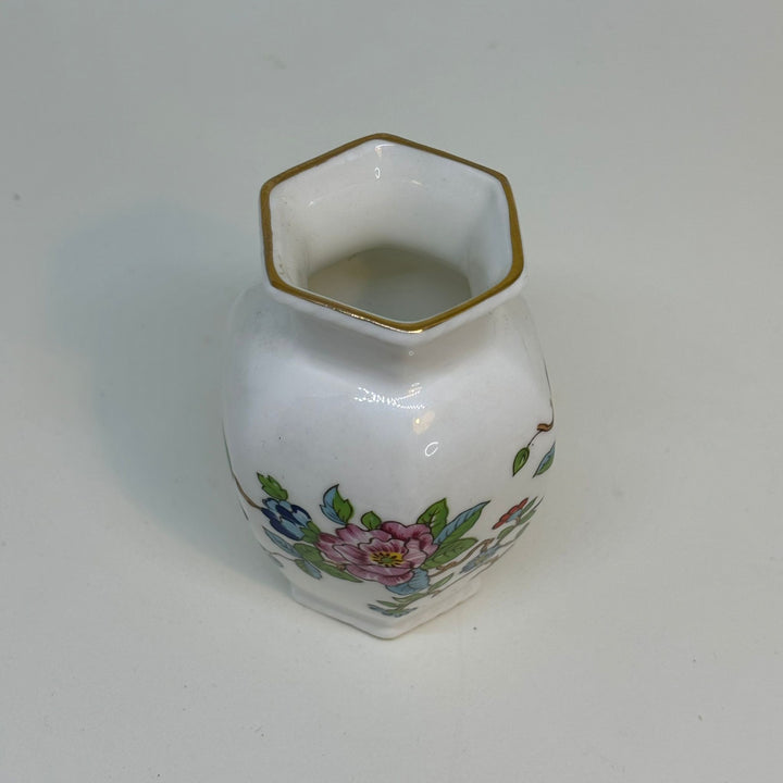 Vintage Collectable Aynsley Pembroke BUD VASE Fine English Bone China 3.25"