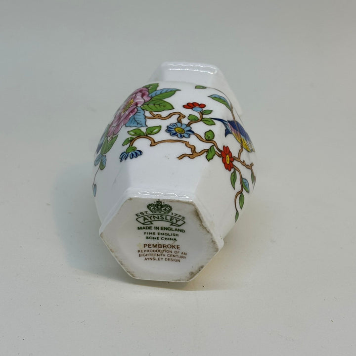 Vintage Collectable Aynsley Pembroke BUD VASE Fine English Bone China 3.25"