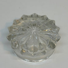 Load image into Gallery viewer, Vintage Moulded Glass Round SALT CELLAR