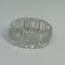 Load image into Gallery viewer, Vintage Moulded Glass Oval Ridged SALT CELLAR