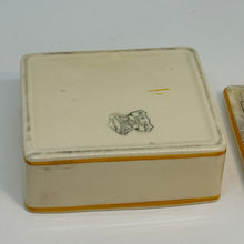 Load image into Gallery viewer, NEW HALL HANLEY Staffordshire Sairey Gamp TRINKET BOX 1950s Martin Chuzzlewit Charles Dickens