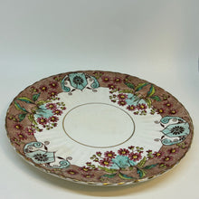 Load image into Gallery viewer, Antique Art Deco CAKE PLATE Hand Painted (prior to 1929) 9.25&quot;