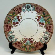 Load image into Gallery viewer, Antique Art Deco CAKE PLATE Hand Painted (prior to 1929) 9.25&quot;