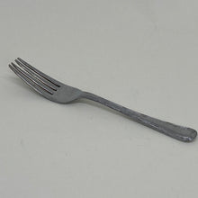Load image into Gallery viewer, Vintage Silver Chrome Plated Leaf Dessert Fork 6.25"