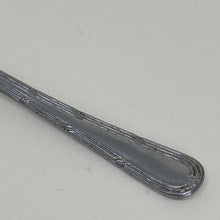Load image into Gallery viewer, Vintage Silver Chrome Plated Leaf Dessert Fork 6.25"