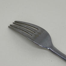 Load image into Gallery viewer, Vintage Silver Chrome Plated Leaf Dessert Fork 6.25"
