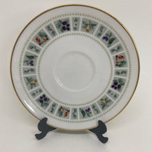Load image into Gallery viewer, Vintage Royal Doulton 'Tapestry' Fruit &amp; Flowers Saucer 6"