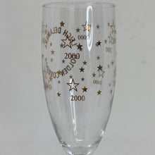 Load image into Gallery viewer, Vintage Year 2000 Commemorative Champagne Glass Leigh Delamere