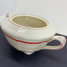 Load image into Gallery viewer, Vintage Hand Painted Handled Alfred Meakin Art Deco Ceramic Sugar Bowl