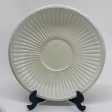 Load image into Gallery viewer, 2 x Vintage Made in England Wedgwood Creamware Earthenware Saucers 6"