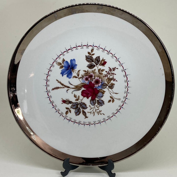Vintage Royal Winton Grimwades Flowers Decorative Display Plate 10"