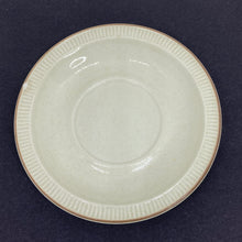 Load image into Gallery viewer, Vintage Poole Pottery 1970s Speckled White &amp; Brown Saucer 5.5"