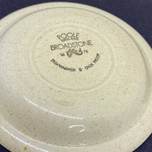 Load image into Gallery viewer, Vintage Poole Pottery Broadstone Speckled Caramel &amp; Brown Saucer 5.5"