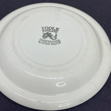 Load image into Gallery viewer, Vintage Made in England Poole Pottery 1970s White &amp; Olive Saucer 6"