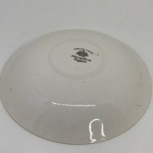 Load image into Gallery viewer, Vintage Indian Tree Duchess Floral Greek Key Bone China Saucer 6.25"