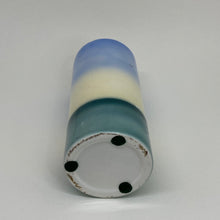 Load image into Gallery viewer, Vintage Hand Painted German Wittenberg Sail Boat Pottery Column Vase 5.75"