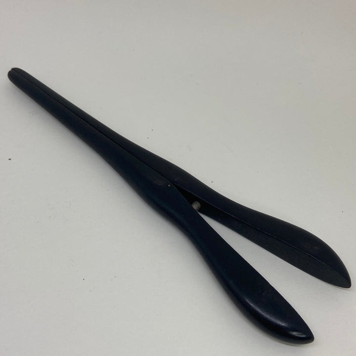 Antique 19th Century Ebonised Wood Victorian Glove Stretcher 10.25"