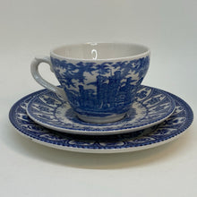 Load image into Gallery viewer, Vintage Lady Diana Prince Charles Wedding Blue &amp; White Broadhurst Tea Set