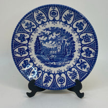 Load image into Gallery viewer, Vintage Blue &amp; White Ironstone Balmoral Castle Broadhurst Saucer 5.5"