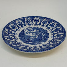 Load image into Gallery viewer, Vintage Blue &amp; White Ironstone Balmoral Castle Broadhurst Saucer 5.5"