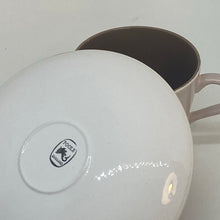 Load image into Gallery viewer, Vintage Twin Tone Poole Pottery Beige Brown Coffee Cup &amp; Saucer Set 1970s