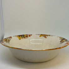 Load image into Gallery viewer, Vintage Hand Painted Floral Art Deco Rodanthe Vegetable Serving Bowl 9.5"