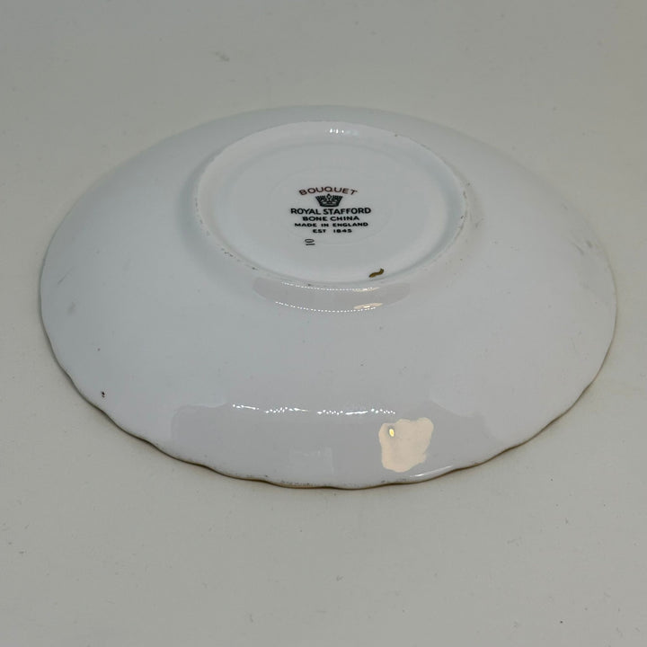 Vintage ROYAL STAFFORD Bouquet Bone China SAUCER Spare Replacement