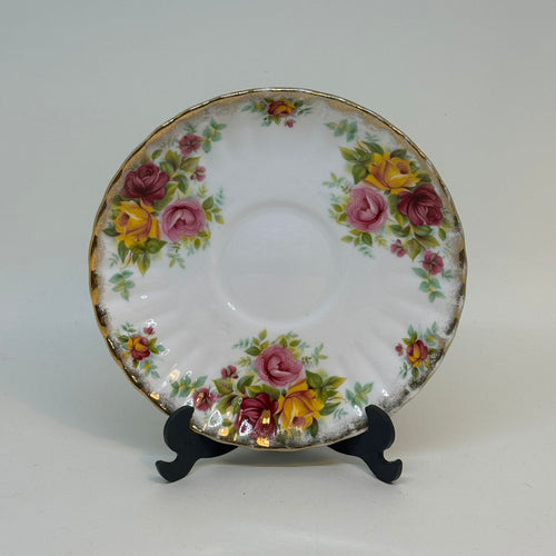 Vintage ROYAL STAFFORD Bouquet Bone China SAUCER Spare Replacement