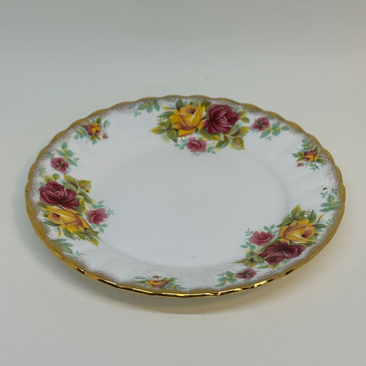 Vintage ROYAL STAFFORD Bouquet Bone China TEA CAKE PLATE