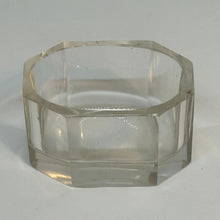 Load image into Gallery viewer, Vintage Moulded Glass Octagonal SALT CELLAR