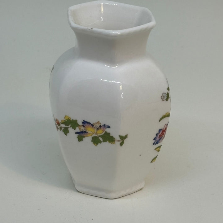 Vintage Collectable Aynsley Cottage Garden BUD VASE Fine English Bone China 3.25"
