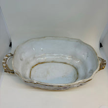 Load image into Gallery viewer, Substantial Vintage TUREEN Serving Dish with LADLE - 10in x 7.5in x 4.25in