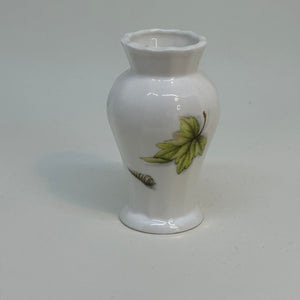 Vintage Collectable Aynsley Nature's Delights BUD VASE Fine English Bone China 3.25"
