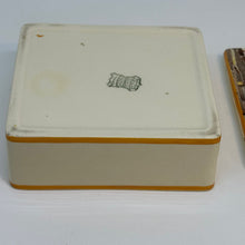 Load image into Gallery viewer, NEW HALL HANLEY Staffordshire The Crown TRINKET BOX 1950s Old London