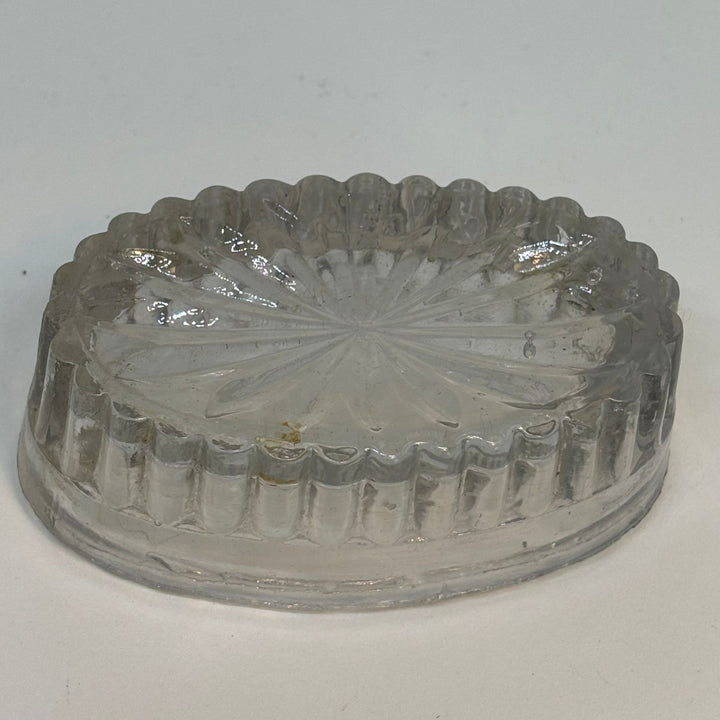 Vintage Pressed GLASS SALT CELLAR