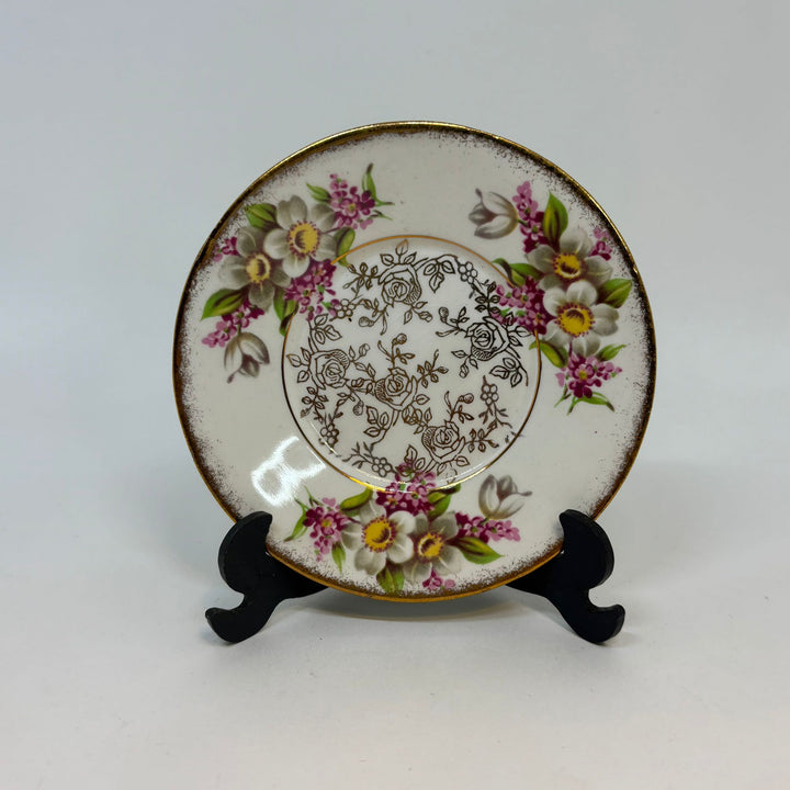 James Kent Ltd Gold Filigree SAUCER