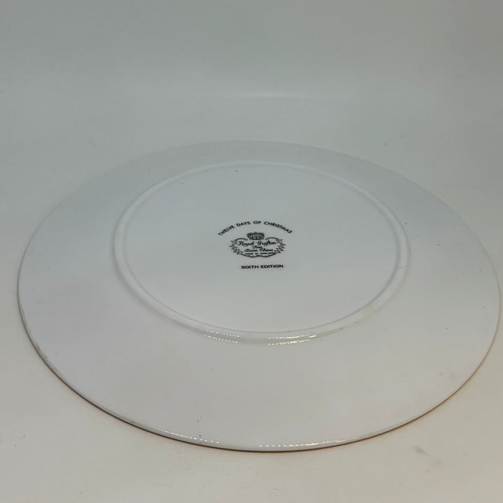 ROYAL GRAFTON Twelve Days of Christmas Plate, Six Geese A'Laying
