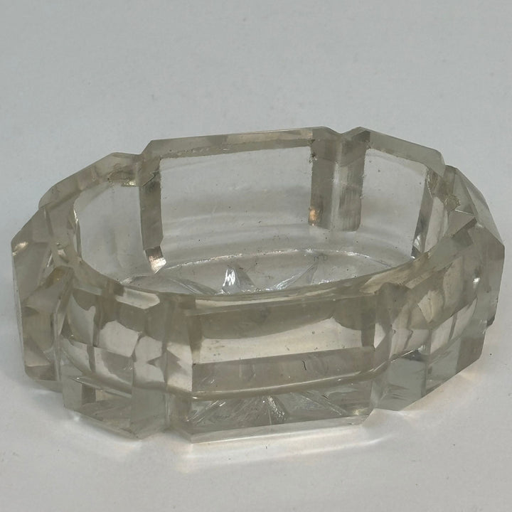 Vintage Substantial Cut Glass Salter