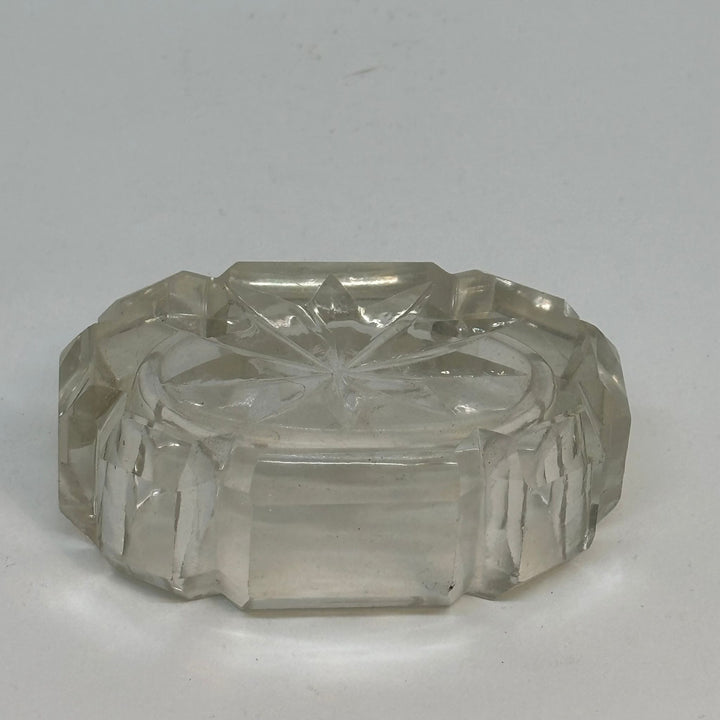 Vintage Substantial Cut Glass Salter