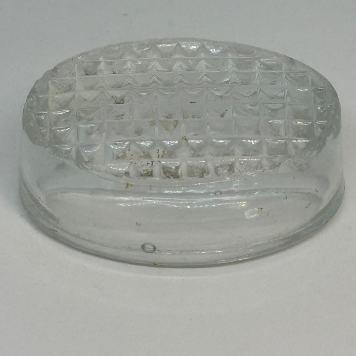 Vintage Oval Optical Illusion Salter