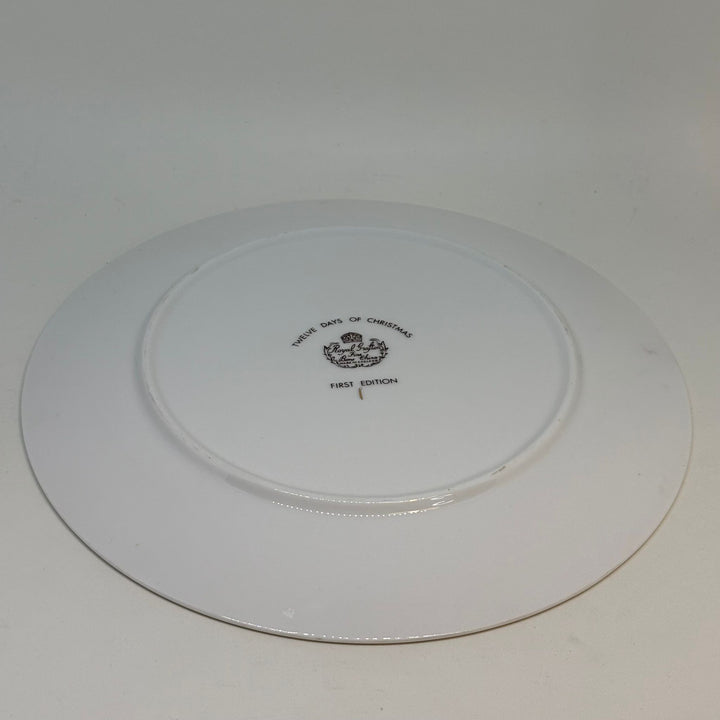 ROYAL GRAFTON Twelve Days of Christmas Plate, A Partridge in a Pear Tree