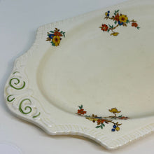 Load image into Gallery viewer, Crown Staffordshire Flowers and Birds Sandwich Platter