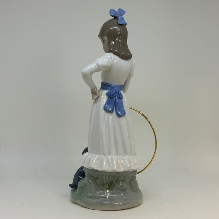 NAO by Lladró 'My Dog Does Tricks' Porcelain Figurine