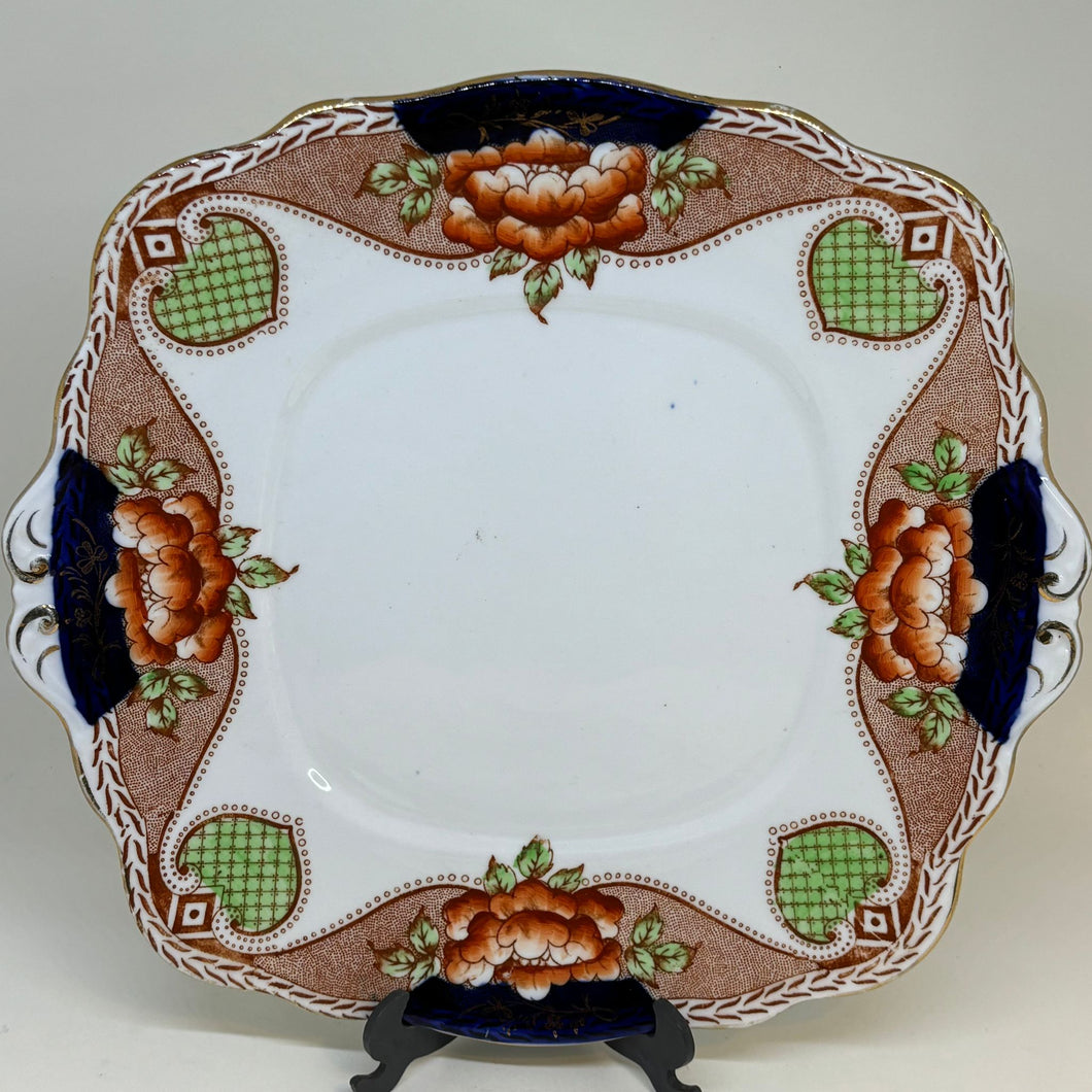 BELL CHINA Imari Cake Serving Plate