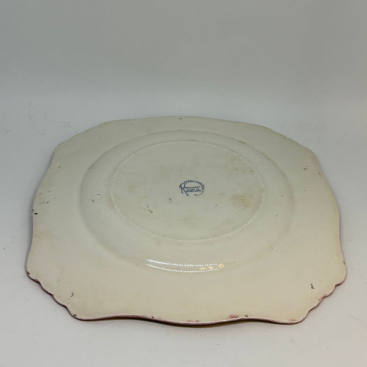 Vintage ROYAL WINTON Grimewades Cake Serving Plate