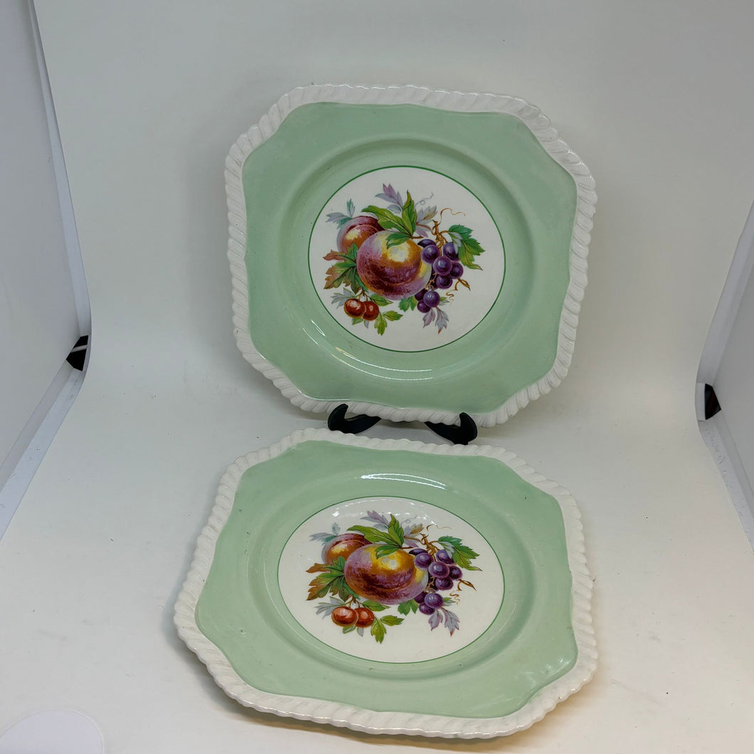 2x Vintage Johnson Brothers Tea Plates Old English Pattern